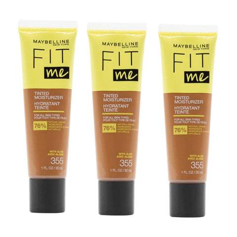 Maybelline Fit Me Tinted Moisturiser 355 - 24pk - Wholesale Discount Cosmetics