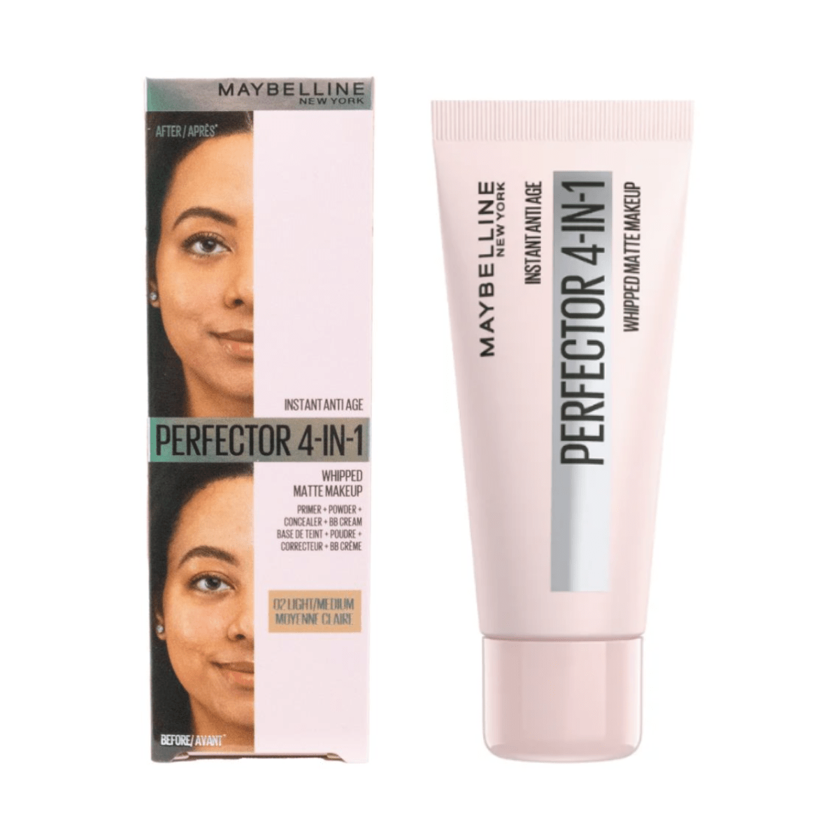 Maybelline Instant Age Rewind Instant Perfector 4 In 1 Matte Makeup Light/Medium - 24pk - Wholesale Discount Cosmetics