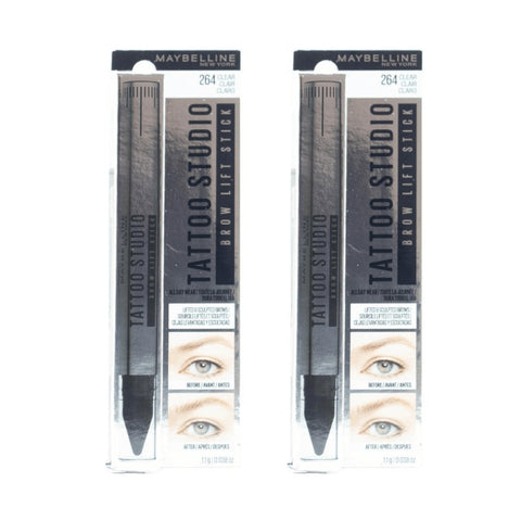 Maybelline Tattoo Studio Brow Lift Stick - Clear 24pk - Wholesale Discount Cosmetics