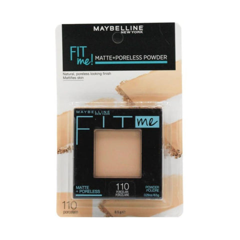 Maybelline FIT ME Powder Porcelain 110 (Carded) - 24pk | Wholesale Discount Cosmetics