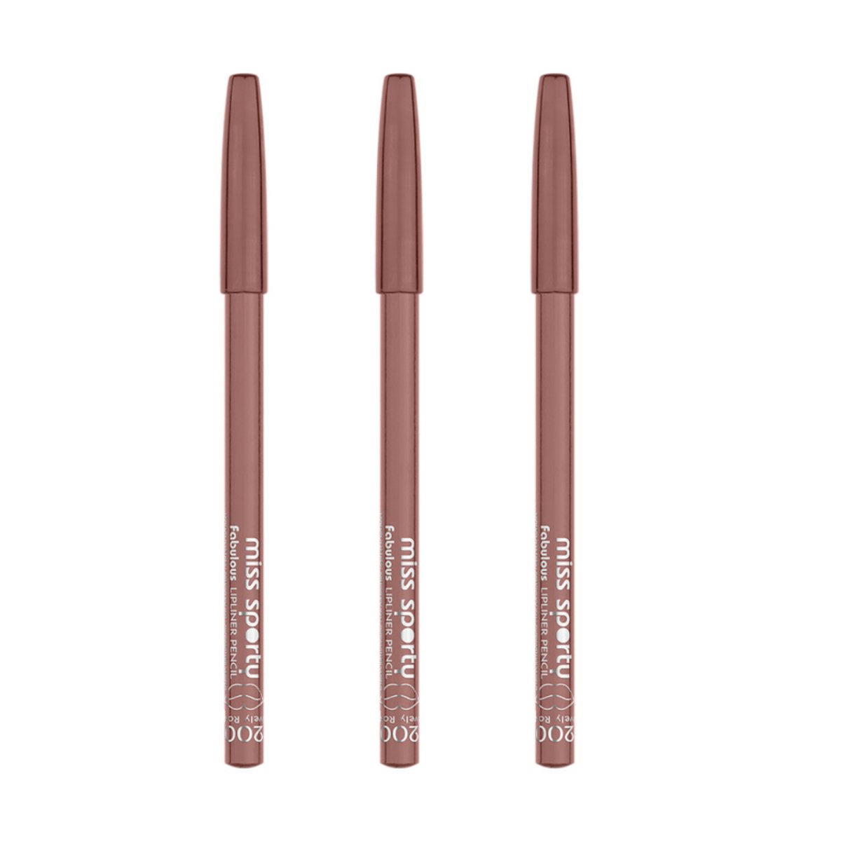 Miss Sporty Fabulous Lip Liner - Lively Rose 24pk - Wholesale Discount Cosmetics