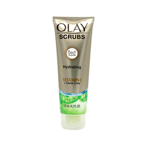 Olay 5 - in - 1 Vitamin C Scrub - Hydrating 125ml - 24pk - Wholesale Discount Cosmetics