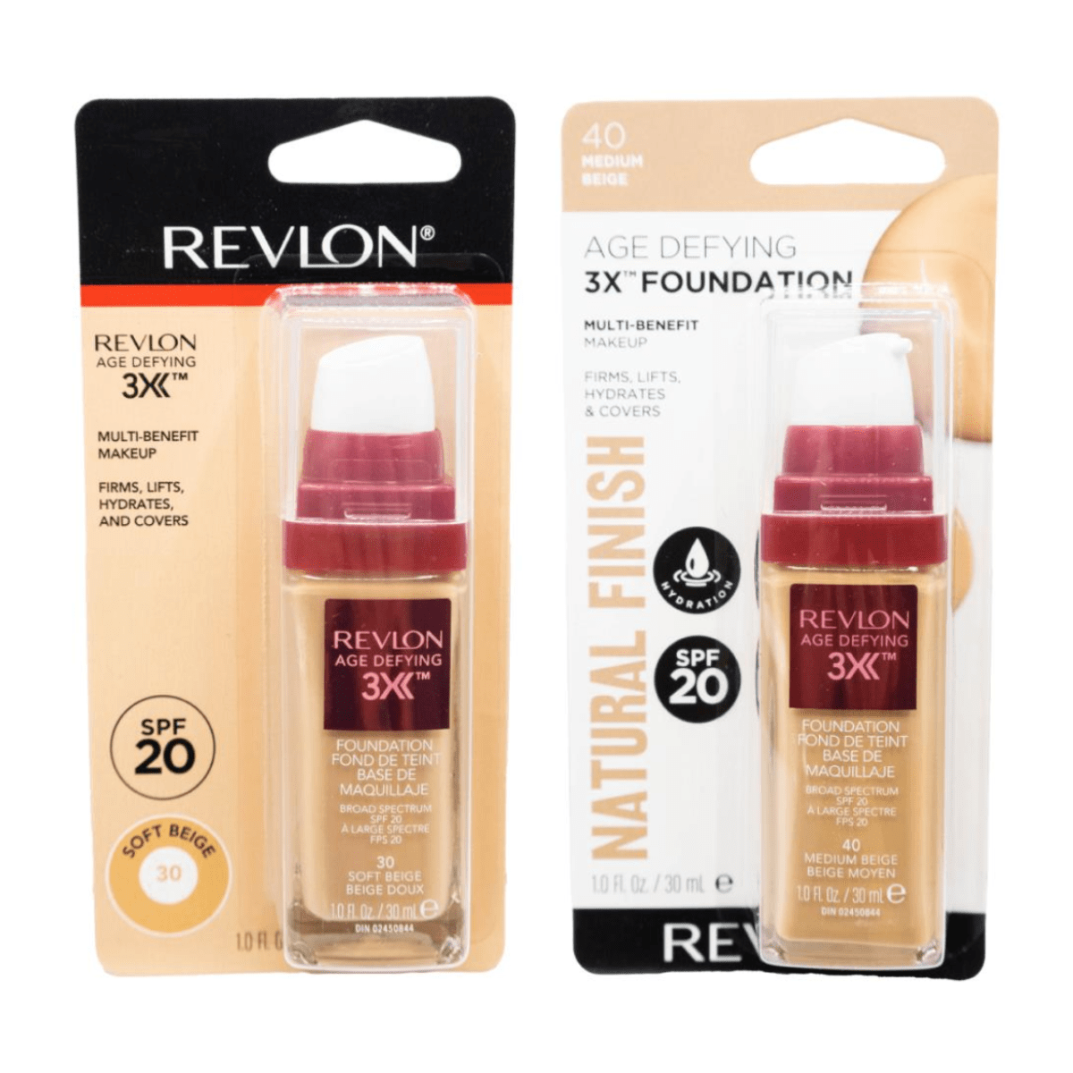 Revlon Age Defying 3X Foundation - Assorted Shades 24pk - Wholesale Discount Cosmetics