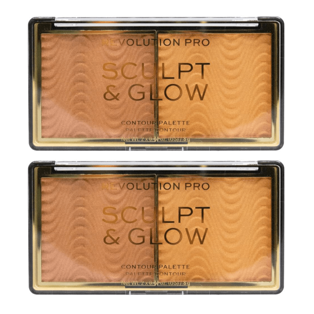 Revolution Sculpt And Glow Palette - Assorted Shades 24pk - Wholesale Discount Cosmetics