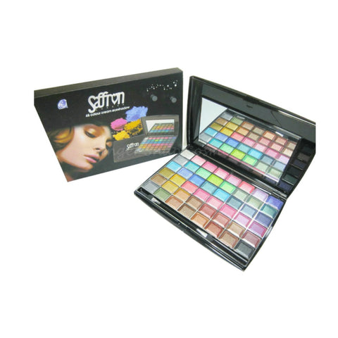 Saffron 48 Pan Eyeshadow Palette - Assorted Shades 24pk - Wholesale Discount Cosmetics