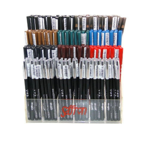 Saffron Eye, Lip & Brow Pencil Display Stand (288 units) @ $1.95 PER UNIT - Wholesale Discount Cosmetics