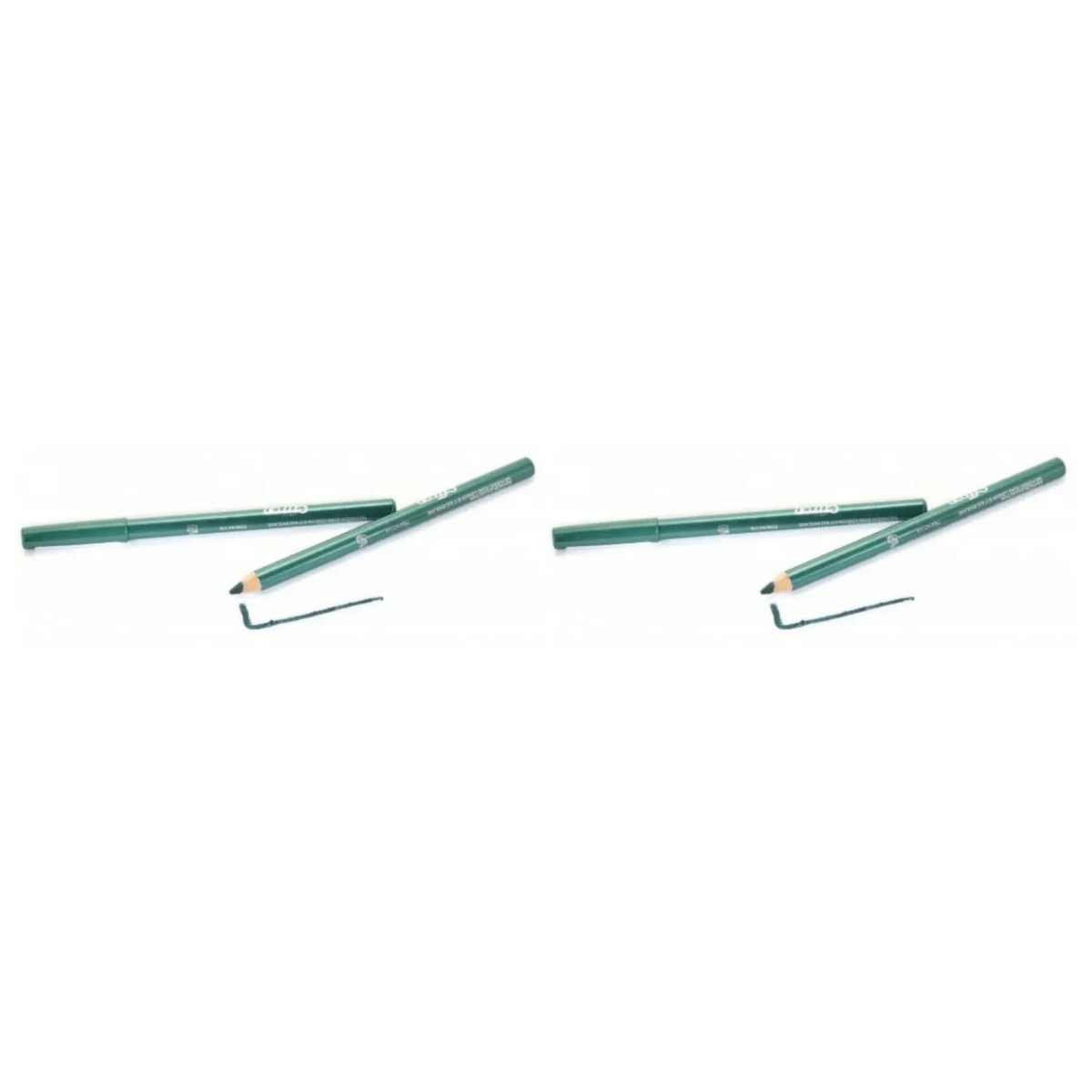 Saffron London Soft Kohl Kajal Eye Liner Pencil - Forest Green 24pk - Wholesale Discount Cosmetics