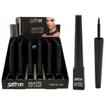 Saffron Matte Dip Liner Black - 24pk - Wholesale Discount Cosmetics