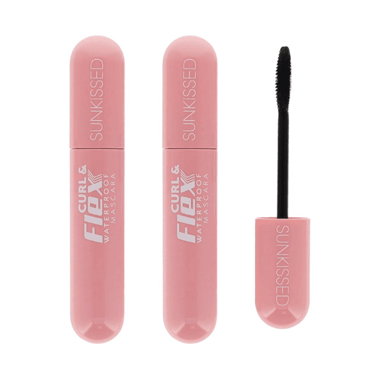 SunKissed Curl & Flex Waterproof Mascara - Black 24pk - Wholesale Discount Cosmetics