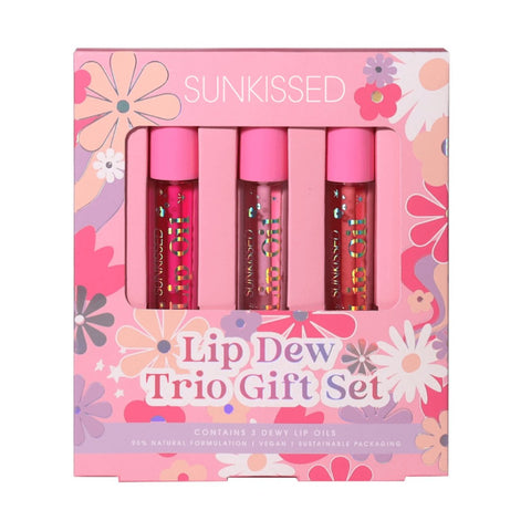 SunKissed Lip Oil Trio Gift Set - 24pk - Wholesale Discount Cosmetics