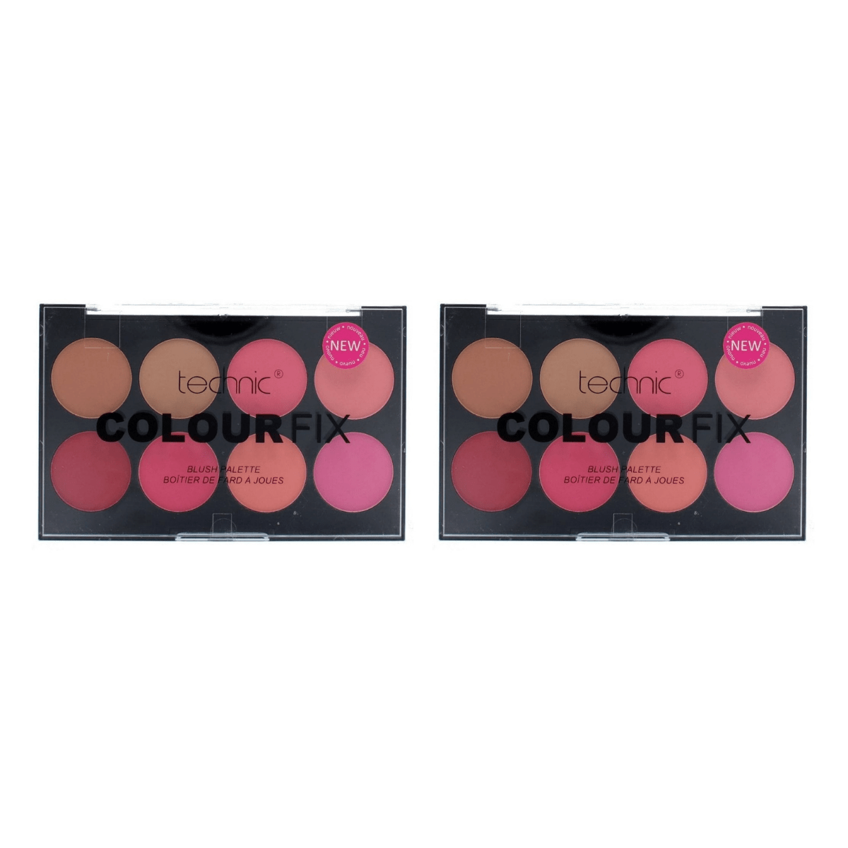 Technic Colour Fix Blush Palette - 24pk - Wholesale Discount Cosmetics