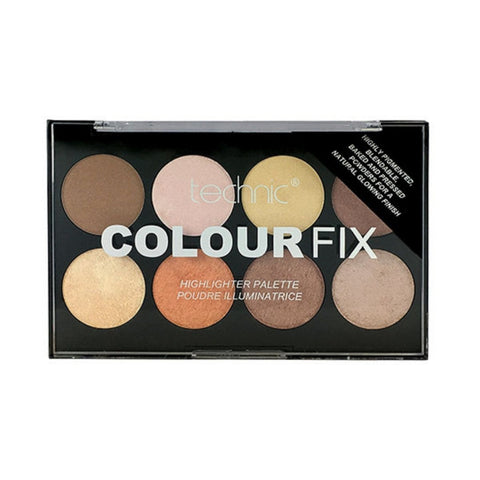 Technic Colour Fix Highlighter Palette - 24pk - Wholesale Discount Cosmetics