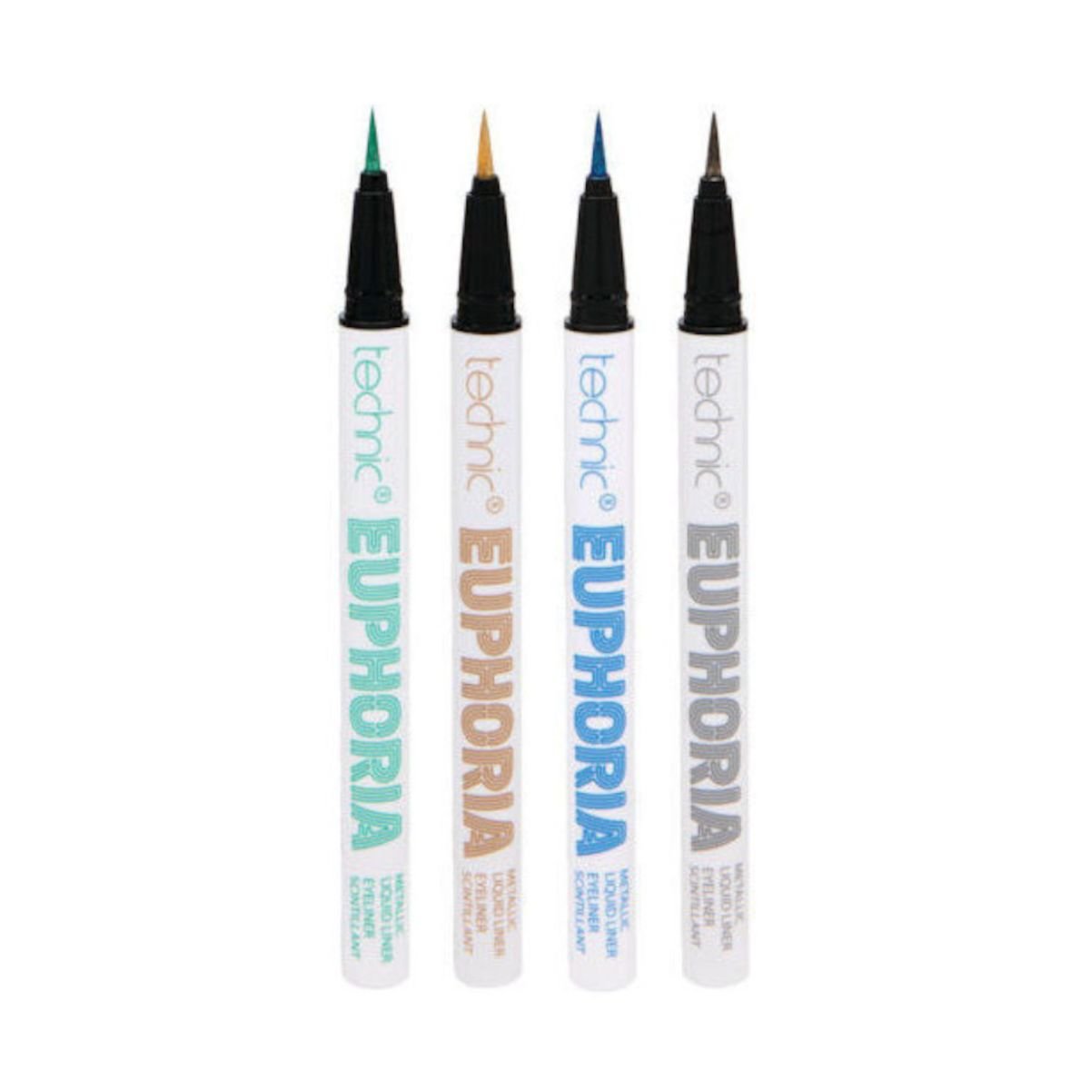 Technic Euphoria Metallic Liquid Liner (Assorted Shades) - 24pk - Wholesale Discount Cosmetics