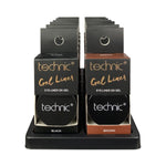 Technic Gel Liner Eyeliner Gel - Assorted Shades 24pk - Wholesale Discount Cosmetics