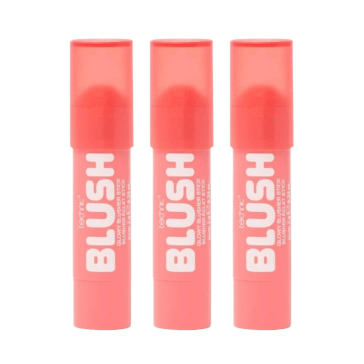Technic Glowy Blusher Stick - Tropic Heart 24pk - Wholesale Discount Cosmetics
