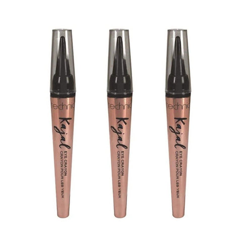 Technic Kajal Eye Crayon Black - 24pk - Wholesale Discount Cosmetics