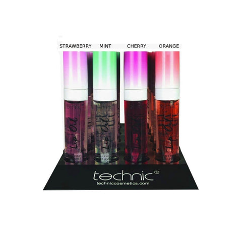 Technic Lip Oil - Assorted Shades 24pk - Wholesale Discount Cosmetics