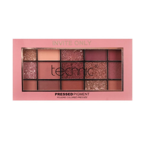 Technic Pressed Pigment Eyeshadow Palette Invite Only - 24pk - Wholesale Discount Cosmetics