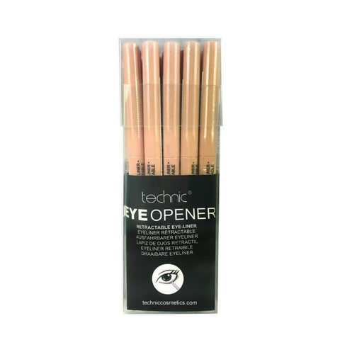 Technic Retractable Eye Liner Eye Opener - 24pk - Wholesale Discount Cosmetics