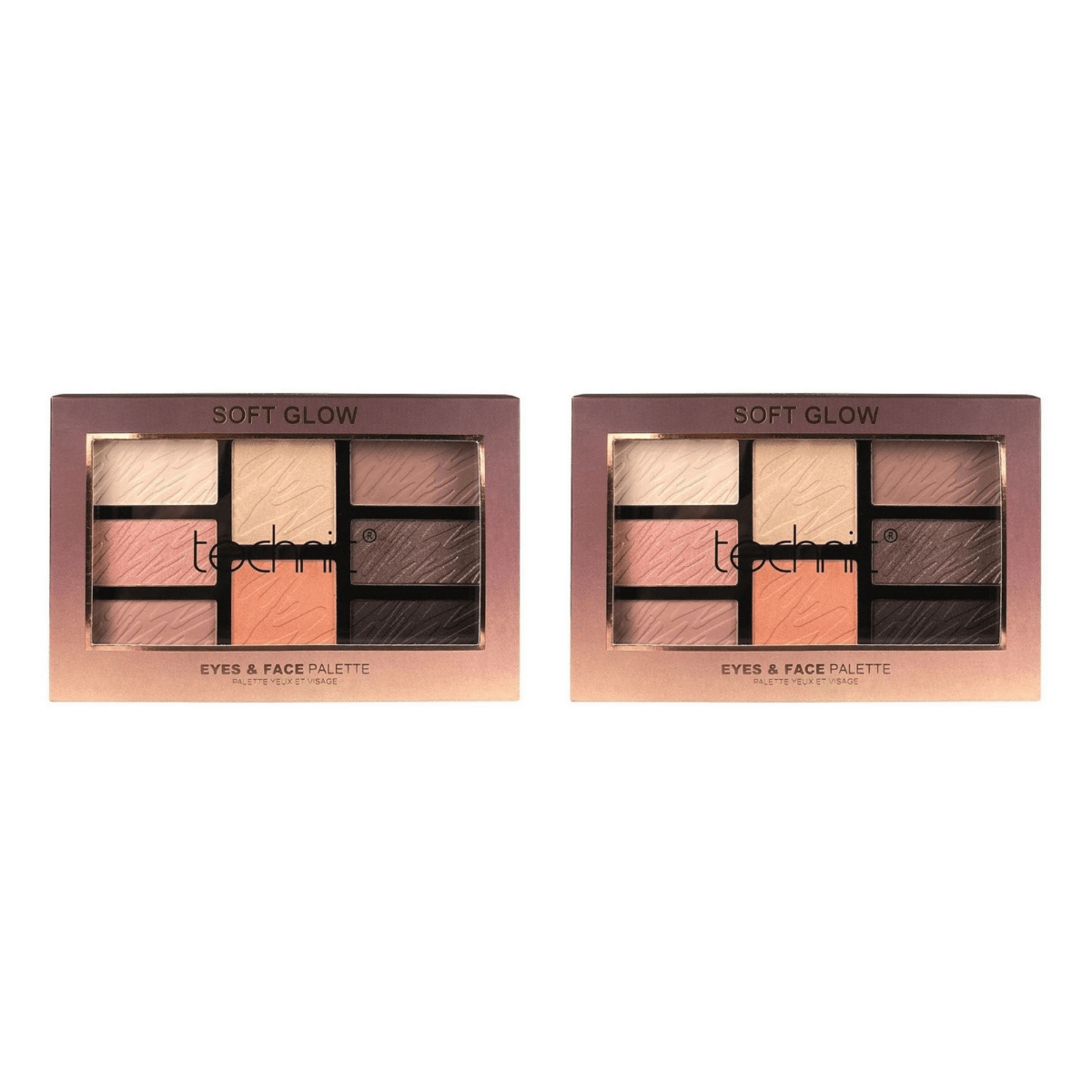 Technic Soft Glow Eyes & Face Palette - 24pk - Wholesale Discount Cosmetics