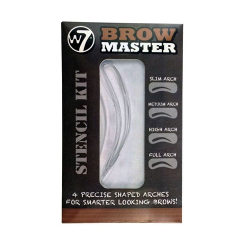 W7 Brow Master Stencil Kit - 24pk - Wholesale Discount Cosmetics