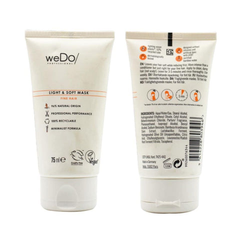 WeDo Light & Soft Hair Mask 75ml - 24pk | Wholesale Discount Cosmetics