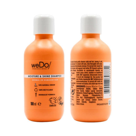 WeDo Moisture & Shine Shampoo 100ml - 24pk | Wholesale Discount Cosmetics