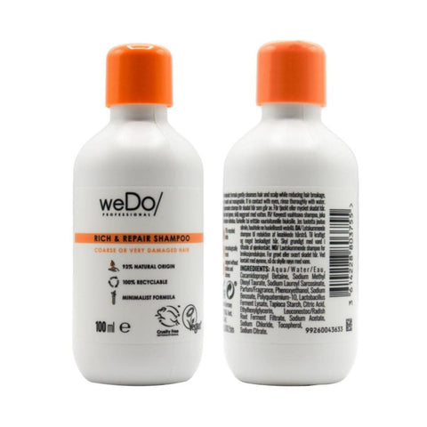 WeDo Rich & Repair Shampoo 100ml - 24pk - Wholesale Discount Cosmetics