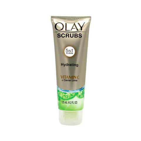 Olay 5-in-1 Vitamin C Scrub - Hydrating 125ml - 24pk | Wholesale Discount Cosmetics