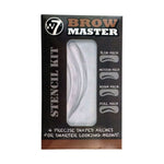 W7 Brow Master Stencil Kit - 24pk | Wholesale Discount Cosmetics